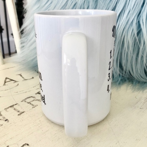 FUNNY‎ Mug, Large, 15 oz, My 4 Moods, Coffee Mug, Cup, New Without Tags - Picture 4 of 8